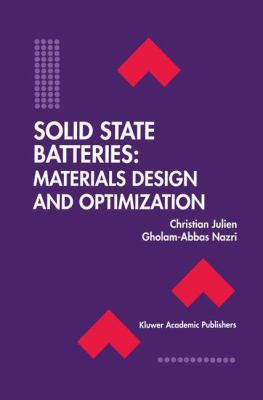 Solid State Batteries: Materials Design and Opt... 1461361648 Book Cover