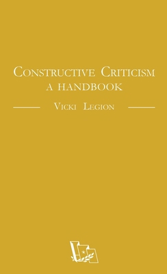 Constructive Criticism 2493844254 Book Cover