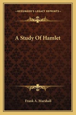 A Study Of Hamlet 1163265748 Book Cover
