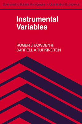 Instrumental Variables 0521385822 Book Cover