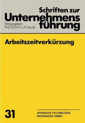Arbeitszeitverkürzung [German] 3409179003 Book Cover