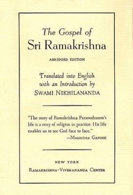 Gospel of Sri Ramakrishna :Abridged Edition 0911206027 Book Cover