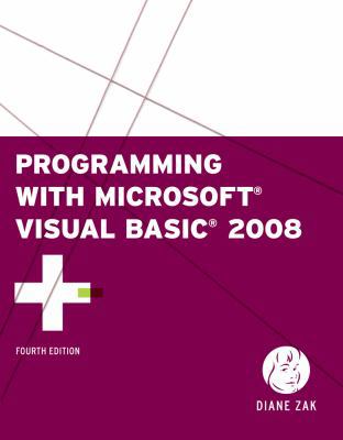 Programming with Microsoft Visual Basic 2008 (A... 0324782764 Book Cover