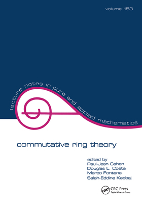 Commutative Ring Theory 0824791703 Book Cover
