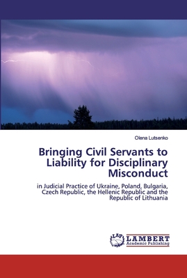 Bringing Civil Servants to Liability for Discip... 6200101868 Book Cover
