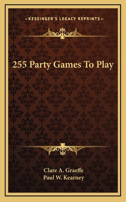255 Party Games To Play 1164497308 Book Cover