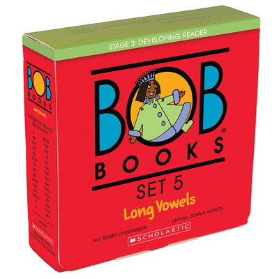 Bob Books - Long Vowels Box Set Phonics, Ages 4... 0439865417 Book Cover