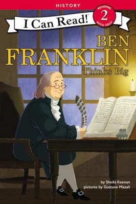 Ben Franklin Thinks Big 0062432648 Book Cover