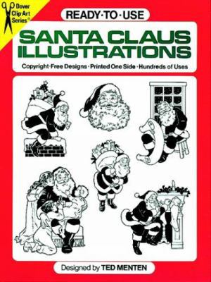 Ready-To-Use Santa Claus Illustrations 0486251551 Book Cover