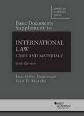 Basic Documents Supplement to International Law... 0314286454 Book Cover