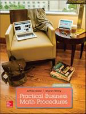 Practical Business Math Procedures with Busines... 1259725065 Book Cover