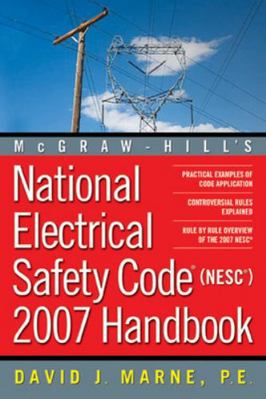 National Electrical Safety Code (NESC) Handbook 0071453679 Book Cover