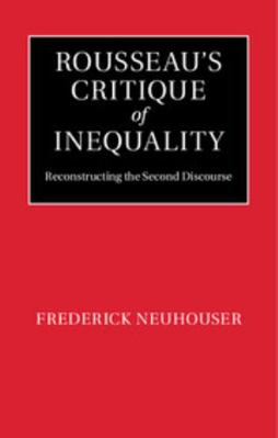 Rousseau's Critique of Inequality 1107064740 Book Cover