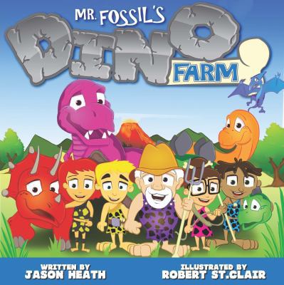 Board book Mr. Fossil's Dino Farm Book