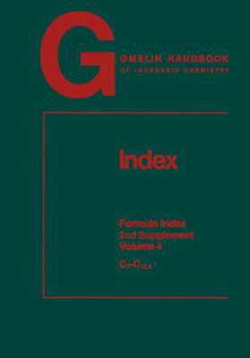 Index: Formula Index 3662075148 Book Cover