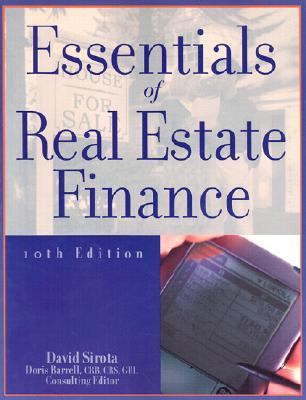 Essentials of Real Estate Finance 0793135192 Book Cover