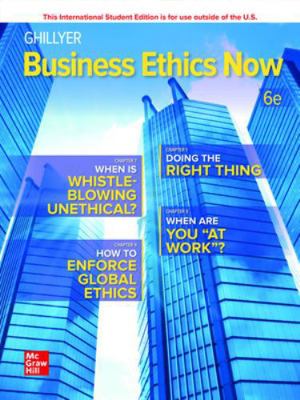 Business Ethics Now 126057573X Book Cover