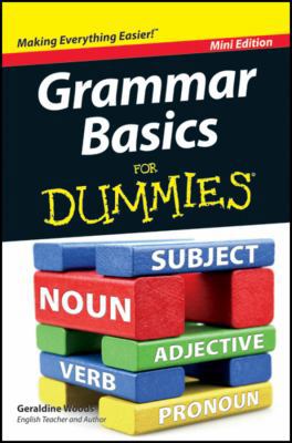 Grammar Basics For Dummies 1118412834 Book Cover