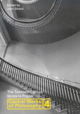 Central Works of Philosophy, Volume 1: Ancient ... 0773530169 Book Cover