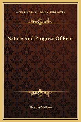 Nature And Progress Of Rent 1169188095 Book Cover