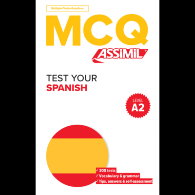 Qcm 300 Spanish Tests A2 (Espagnol Pour Anglais... [Spanish] 2700508807 Book Cover