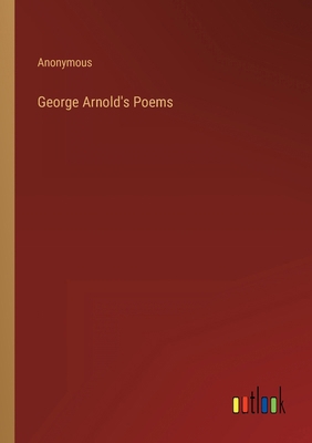 George Arnold's Poems 3368134965 Book Cover