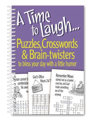 A Time to Laugh: Puzzles, Crosswords & Brain-Tw... 0991417259 Book Cover