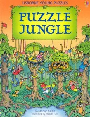 Puzzle Jungle (Usborne Young Puzzle Books) 0794504353 Book Cover