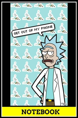 Rich and Morty notebook - best gift for Rich and Morty lovers: 6x9 inch, 120 pages, blank line, notepad, journal, Rich and Morty notebook, Rich and Morty office supplies