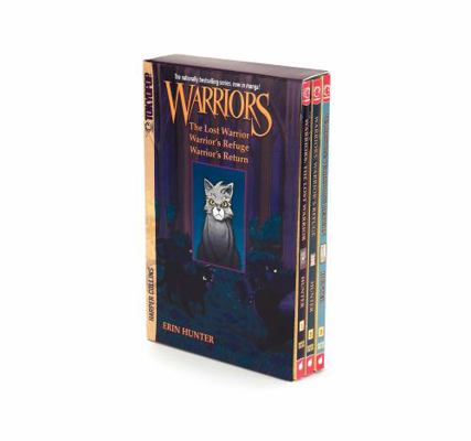 Warriors Manga 3-Book Box Set: Graystripe's Adv... 0061782289 Book Cover