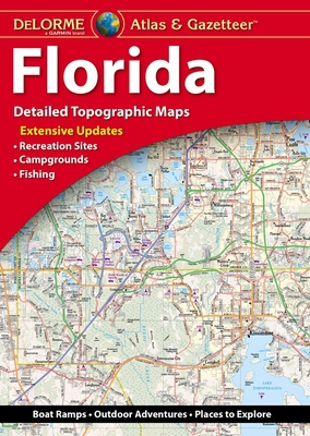 Delorme Atlas & Gazetteer: Florida 194649433X Book Cover