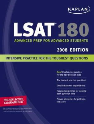 Kaplan LSAT 180 1419551809 Book Cover