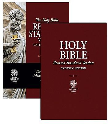 Holy Bible: Revised Standard Version [Large Print] 1935302299 Book Cover