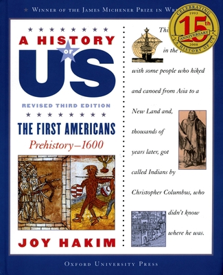 A History of Us: The First Americans: Prehistor... 0195327152 Book Cover