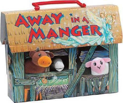 Away in a Manger Nativity Kit [With Padded Stor... 0849959837 Book Cover