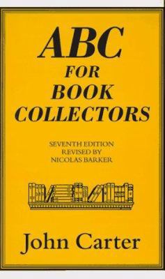 ABC for Book Collectors 1884718051 Book Cover