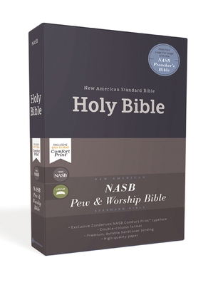 Nasb, Pew and Worship Bible, Hardcover, Blue, 1... 0310451051 Book Cover