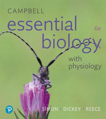 Campbell Essential Biology with Physiology Plus... 0134763459 Book Cover