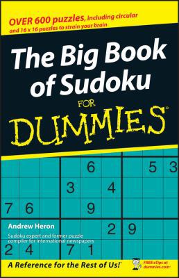 The Big Book of Sudoku for Dummies 0470105380 Book Cover