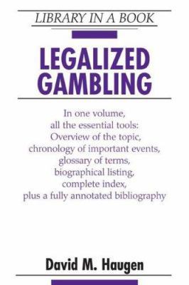 Legalized Gambling 0816060541 Book Cover