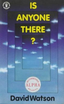 Is Anyone There 0340241101 Book Cover