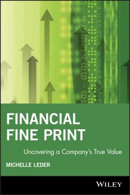 Financial Fine Print: Uncovering a Company's Tr... 1119090261 Book Cover