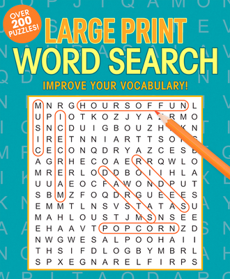 Large Print Word Search [Large Print] 1684123941 Book Cover