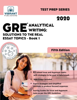 GRE Analytical Writing: Solutions to the Real E... 1949395545 Book Cover