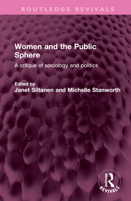 Women and the Public Sphere: A critque of socio... 1032443049 Book Cover
