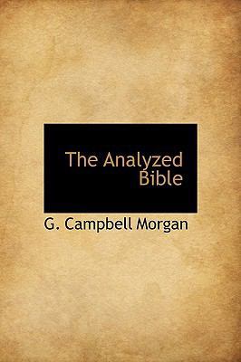 The Analyzed Bible 1116297299 Book Cover