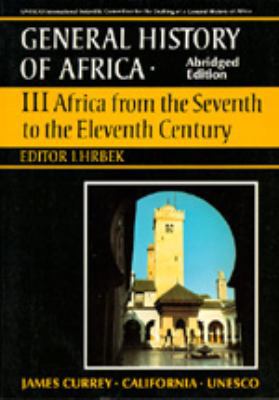 UNESCO General History of Africa, Vol. III, Abr... 0520066987 Book Cover