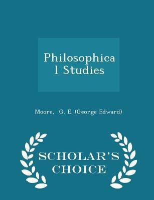 Philosophical Studies - Scholar's Choice Edition 1298321875 Book Cover