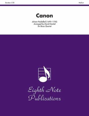 Canon: Score & Parts 1554732093 Book Cover