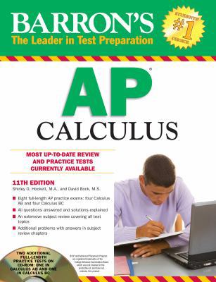 Barron's AP Calculus (Barron's Study Guides) B008YF06DE Book Cover